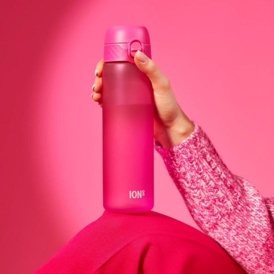 Waterfles "Slim", recyclon™, 500 ml, Roze - Ion8