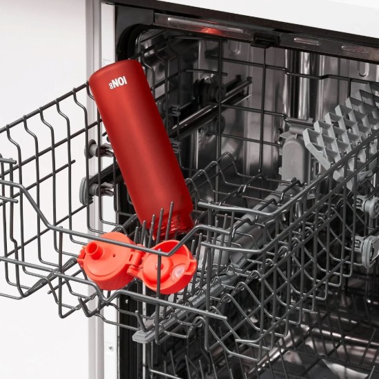 Borraccia "Slim", recyclon™, 500 ml, Rossa - Ion8