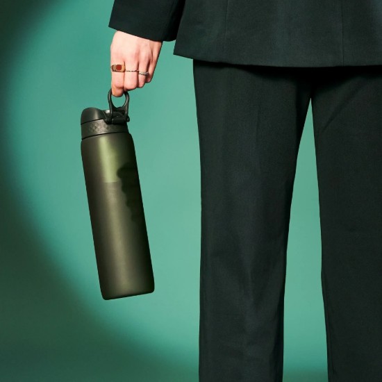 Water bottle, recyclon™, 1 L, Dark Green - Ion8