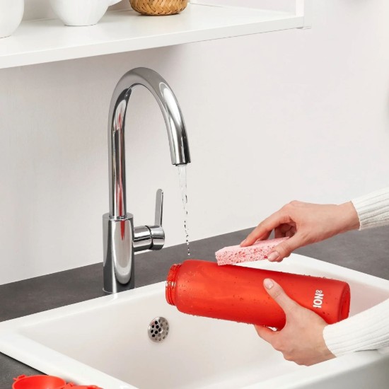 Garrafa de água, recyclon™, 1 L, Vermelha - Ion8