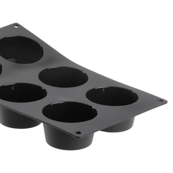 Silikoneform til 6 muffins, 30 x 17,5 cm - mærket "de Buyer"