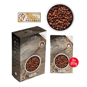 Set di 3 bustine di pepe rosso di Kampot, 3 × 20g, "SPICES" - Peugeot