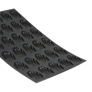 Siliconen mal voor 30 madlenes, 30 x 17,5 cm - merk "de Buyer"