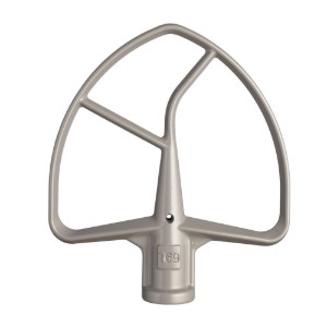 Frusta per ciotola da 6,9 L, acciaio inossidabile rivestito - marca KitchenAid