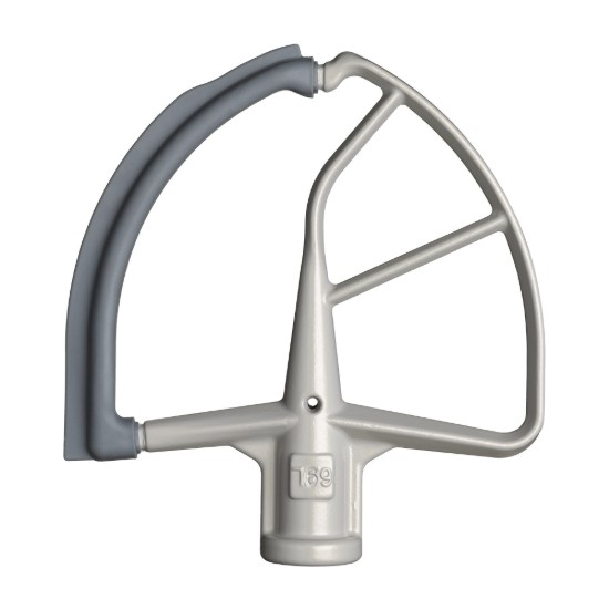 Sbattitore flessibile per mixer, per ciotola da 6,9 L, in metallo/silicone - marca KitchenAid