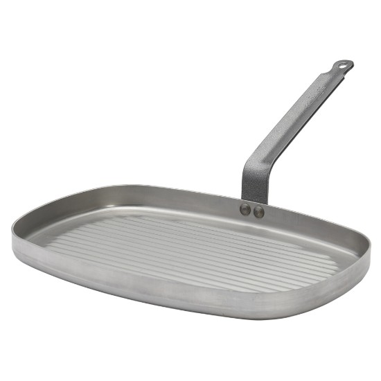 Bistecchiera "CARBONE PLUS", 38 x 26 cm - marchio "de Buyer".