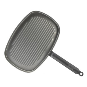 Bistecchiera "CARBONE PLUS", 38 x 26 cm - marchio "de Buyer".