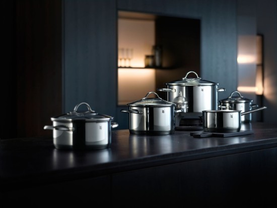 Batteria di pentole, acciaio inox, 9 pezzi, "Provence Plus" - WMF