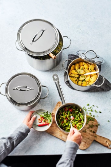 Ensemble d’ustensiles de cuisine, 7 pièces, « Resto, acier inoxydable - Demeyere