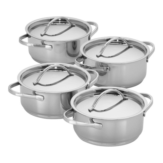 Set mit 4 Mini-Kochtöpfen mit Deckel "Resto" - Demeyere