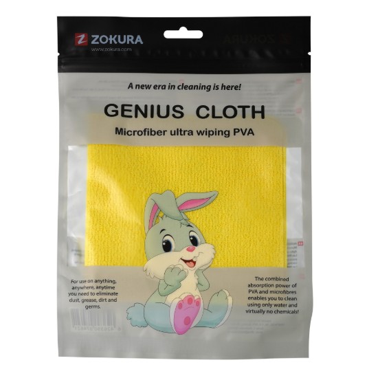 "Genius" schoonmaakdoek, PVA microvezel, 30 × 30 cm - Zokura