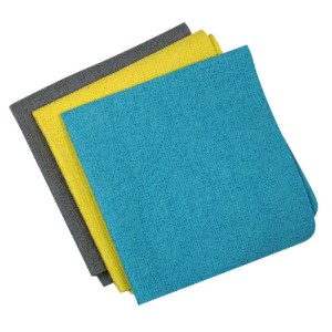Set di 3 panni per la pulizia "Genius", microfibra PVA, 30 × 30 cm - Zokura