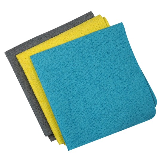 Set di 3 panni per la pulizia "Genius", microfibra PVA, 30 × 30 cm - Zokura