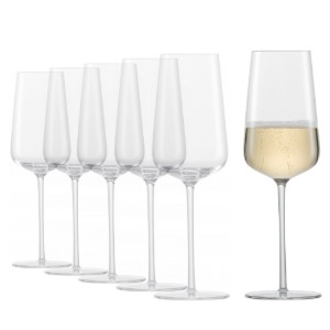 6-delige champagneglazen set, 348 ml, "Vervino" - Schott Zwiesel