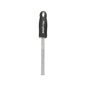 Grattugia per spezie, acciaio inossidabile chirurgico, 22 x 3cm, Black - Microplane