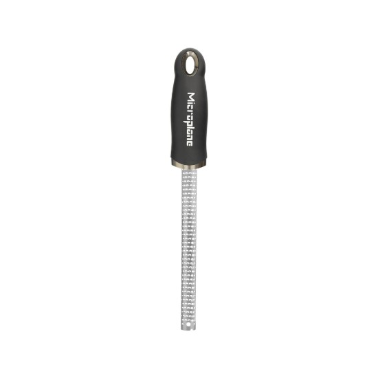 Grattugia per spezie, acciaio inossidabile chirurgico, 22 x 3cm, Black - Microplane