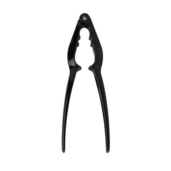 Schiaccianoci, acciaio inox, "Economy", Nero - Grunwerg