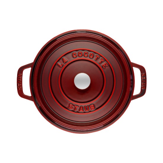 Pentola Cocotte, ghisa, 28 cm/6.7L, Grenadine - Staub