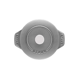 Mini-Cocotte rice cooking pot, cast iron, 12cm/0.75L, Graphite Grey - Staub