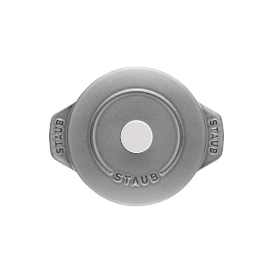 Mini-Cocotte rice cooking pot, cast iron, 12cm/0.75L, Graphite Grey - Staub
