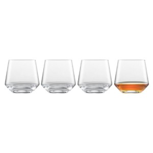 4-delige set whiskyglazen, gemaakt van kristallijn glas, 398 ml, "Pure" - Schott Zwiesel