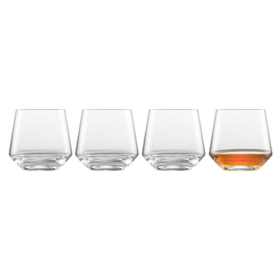 Set di 4 bicchieri da whisky, in vetro cristallino, 398 ml, "Pure" - Schott Zwiesel
