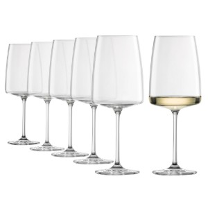 Set di 6 bicchieri da vino in vetro cristallino, 660 ml, "Sensa" - Schott Zwiesel