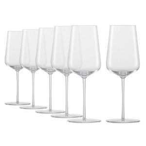 6-delige Chardonnay wijnglazenset, gemaakt van kristallijn glas, 487 ml, "Vervino" - Schott Zwiesel