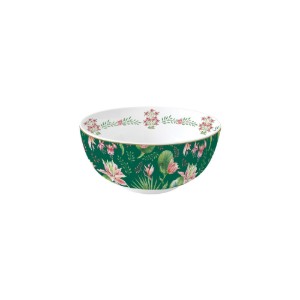 Kom, porselein, 15 cm, "Botanique Chic" - Easy Life