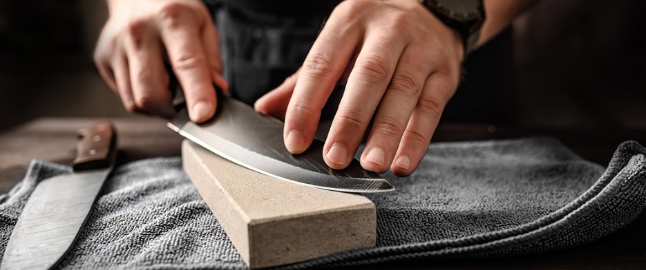 Hoe slijp je messen thuis correct